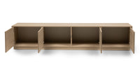 TV-benk Japandi – 220 cm