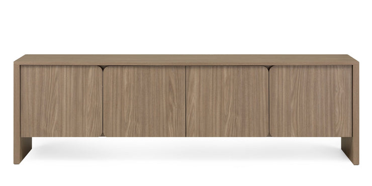 Moku TV-benk – perleeik, avrundede fronter, moderne design