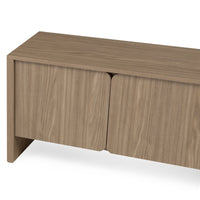 Moku TV-benk – perleeik, avrundede fronter, moderne design