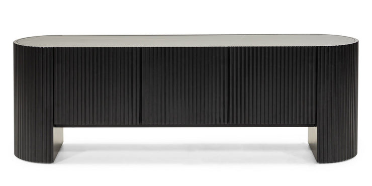 Skap SANSITA 180x45x60 MDF svart