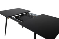 Spisebord Silar 120 x 80 – svart