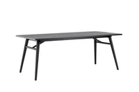 Spisebord 195 x 95 – svart