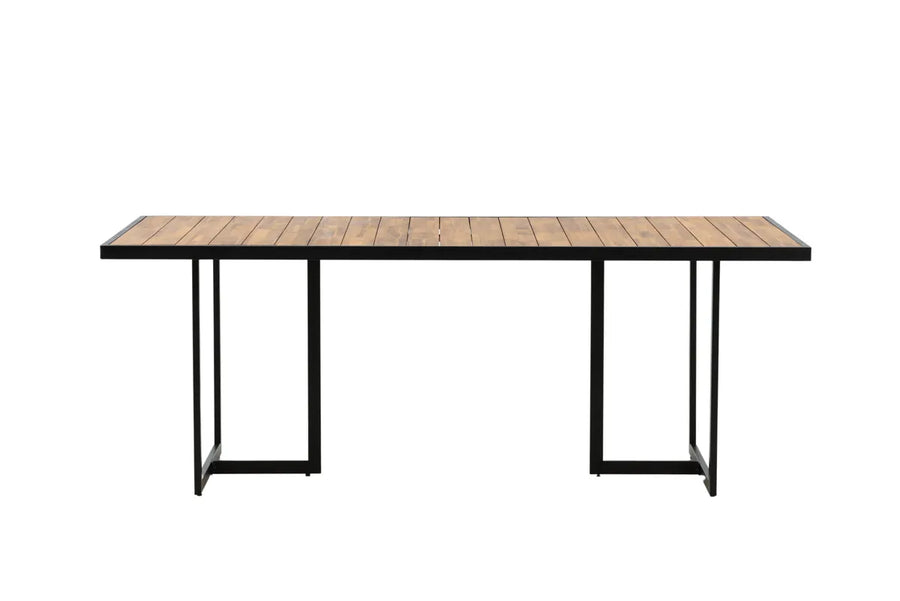 Rektangulært spisebord Khung 200 × 100 – natur