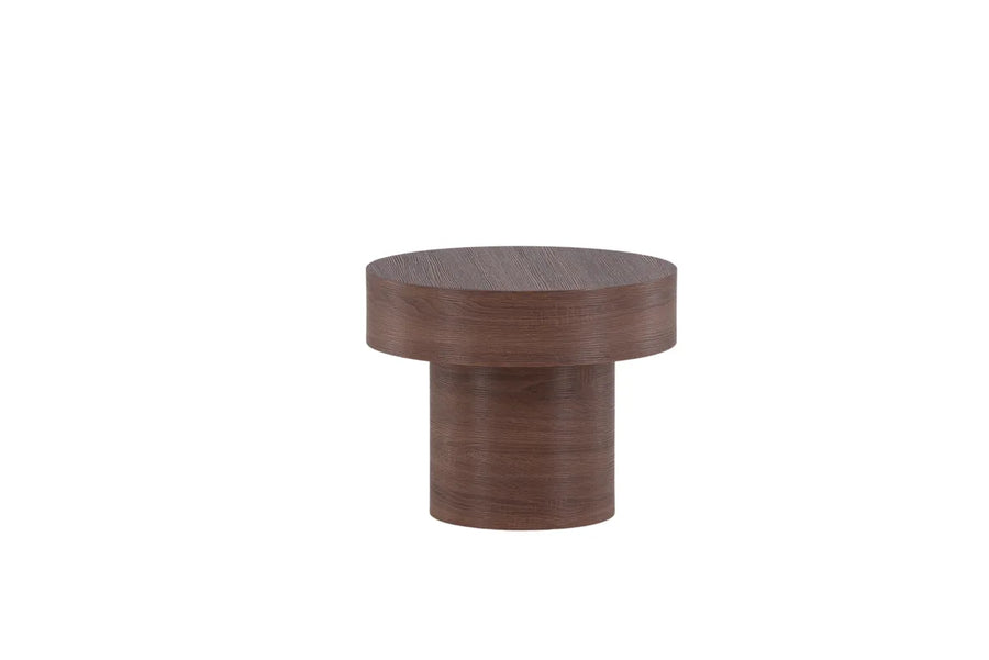 Sidebord Malung ⌀50 – brun