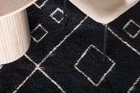 Teppe David 350 x 250 – svart