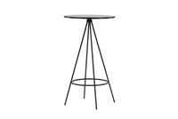Barbord Bistro ⌀60 – svart