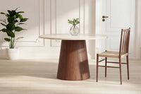 Spisebord Lanzo rundt Ø120 – beige