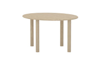 Spisebord Hilo ovalt 130 x 110 x 75 – natur