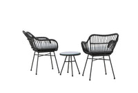 Loungegruppe Viga – svart