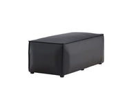 Puff Palermo 119 x 47 x 59 – svart