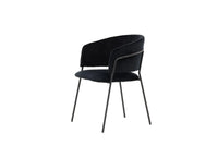 Spisestol Selma 2-pakk – svart