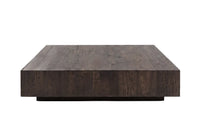 Sofabord York 80 x 80 – mocca