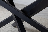 Spisebord Piazza 180 x 90 – svart