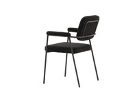 Spisestol Yesterday 2-pakk – svart