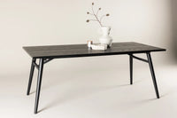 Spisebord 195 x 95 – svart