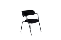 Spisestol Arrow 2-pakk – svart