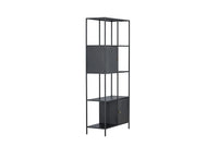 Hylle Porto Seguro 35 x 180 x 80 – svart