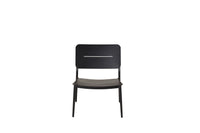 Loungelenestol Lina – svart