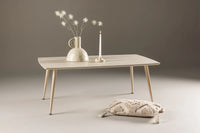 Sofabord Plaza 120 x 70 – hvitvasket