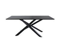 Spisebord Piazza 180 x 90 – svart