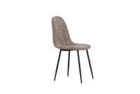 Spisestol Polar 2-pakk – bouclé/teddy