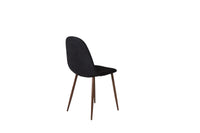Spisestol Polar 2-pakk – svart