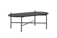 Sofabord Pueblo 120 x 60 – svart