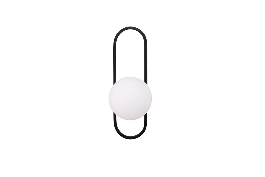Vegglampe Alpes – svart