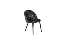 Spisestol Velvet 2-pakk – svart