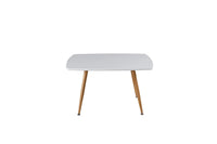 Sofabord Plaza 80 x 80 – hvit
