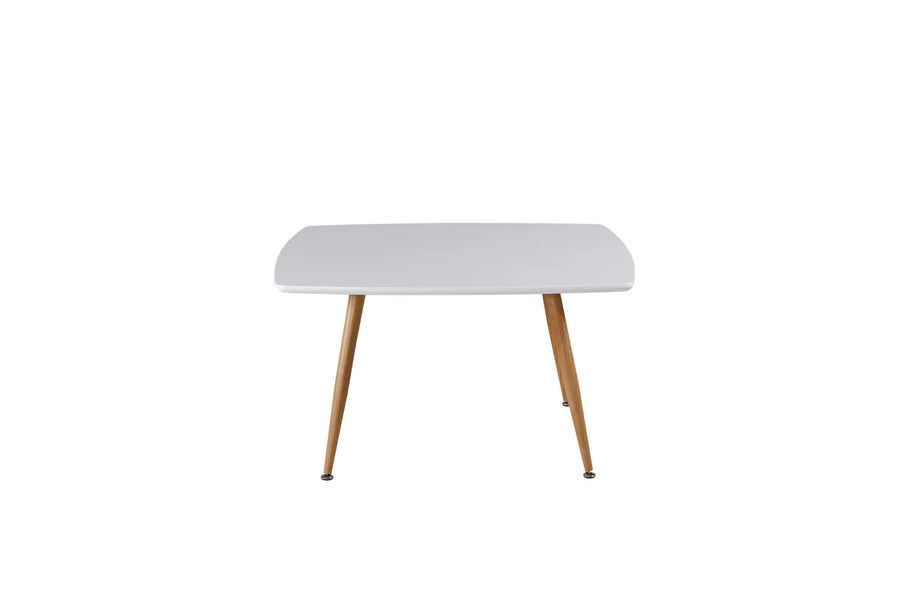 Sofabord Plaza 80 x 80 – hvit