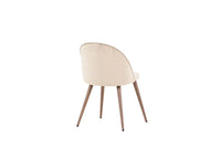 Spisestol Velvet 2-pakk – beige