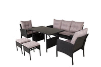 Sofagruppe Knock – svart