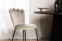Spisestol Limhamn Light 2-pakk – beige