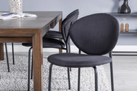 Spisegruppe 170 x 95 2-pakk – natur og svart
