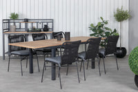 Spisebord Panama 152 x 90 – svart