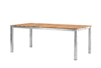 Rektangulært spisebord Zenia 200 × 100 – natur