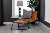 Loungelenestol X – brun