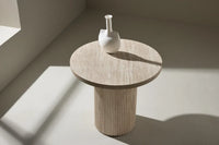 Sofabord Härön ⌀50 – beige