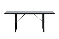 Spisebord Dallas 193 x 90 – svart