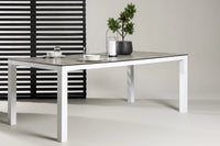 Spisebord Llama 205 × 100 – grå