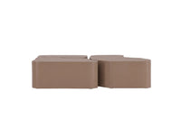 Sofabord Nordland 92x70, 74x60, 40x40 – brun
