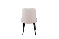 Spisestol Velvet Deluxe 2-pakk – beige