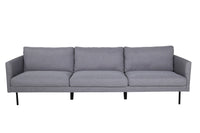 Sofa 3-seter Zoom – grå