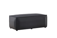 Puff Palermo 119 x 47 x 59 – svart