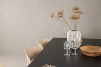 Spisestol 2-pakk + rektangulært spisebord 200 × 100 – beige og svart