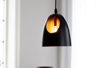 Taklampe Elda – svart