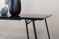 Spisebord Petra 190 x 90 – svart