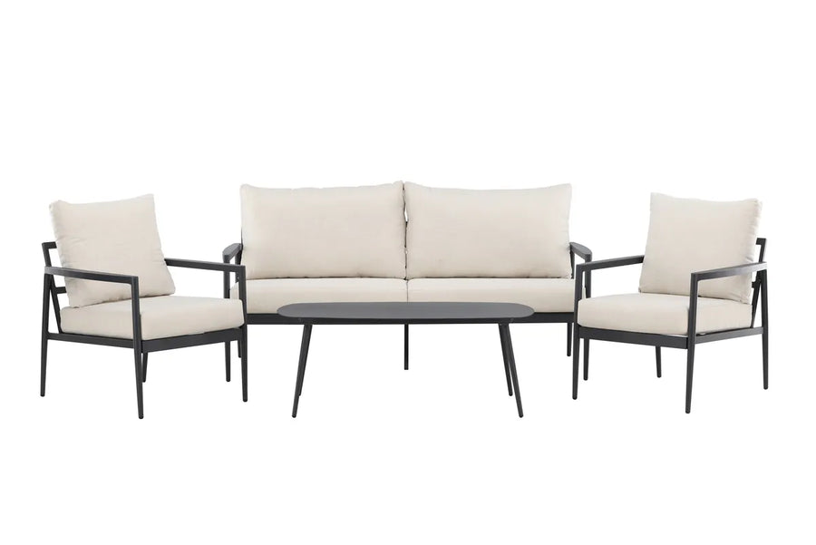 Loungegruppe Taromina – svart