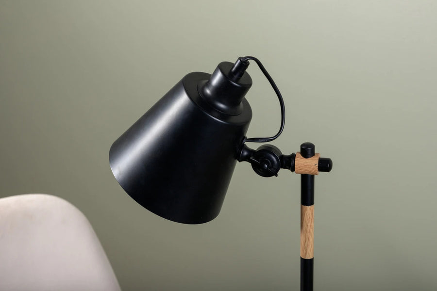 Bordlampe Skott – svart